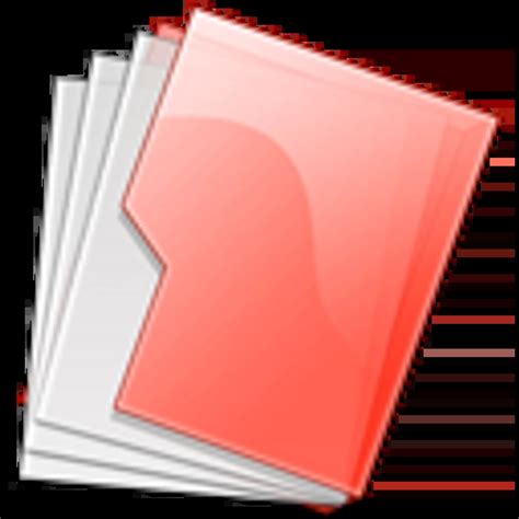 red folder icon  red folder icon pack freeimages