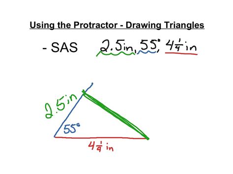 Protractors - Drawing Triangles | Math, geometry, Triangles ...