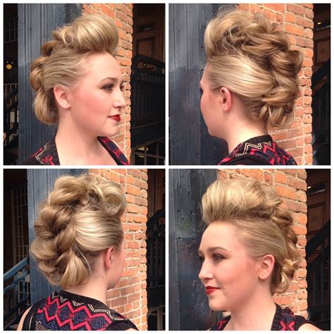 This simple trick for mohawk braid styles adds instant volume 14