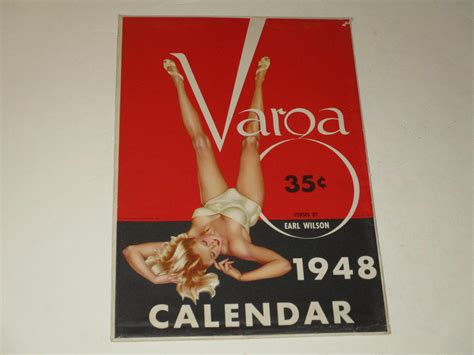 1948 Varga Girl Calendar von Alberto Vargas/Earl Wilson: (1947) Kunst