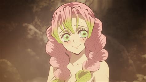 壁纸 : Anime screenshot, Mitsuri Kanroji, Kimetsu no Yaiba, Hashira, 动漫女孩 