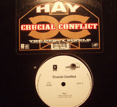 Crucial Conflict – Hay (1996, Vinyl) - Discogs