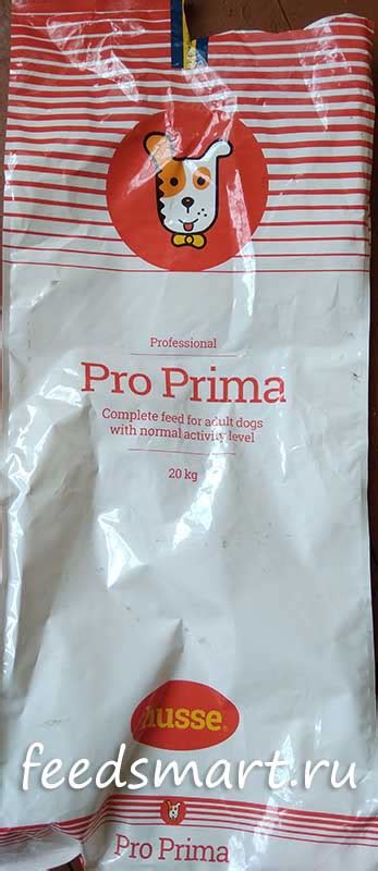 Husse Pro Prima Adult Dogs - рейтинг, обзор корма, сравнение и анализ ...