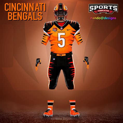 Cincinnati Bengals Orange Uniforms