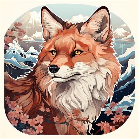 Premium AI Image | Adorable Watercolor Portrait Sticker Graphics of ...