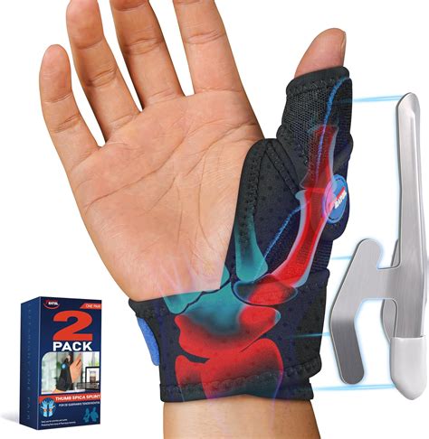 amazoncom featol  pack thumb brace  de quervains tenosynovitis