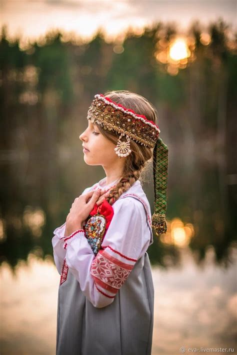 Очелье - Русское народное украшение | Этнические наряды, Народный ...