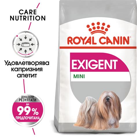 Суха храна за кучета Royal Canin MINI EXIGENT | Petmall