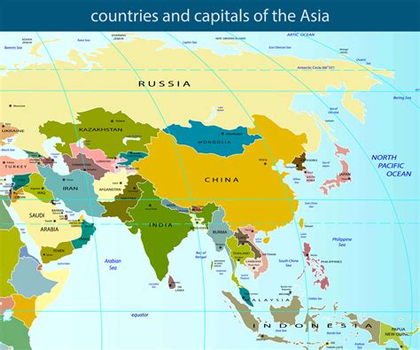 South Asia Region Map