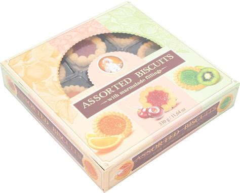 Печенье Santa Bakery Бискотти с мармеладными начинками Вишня Киви ...