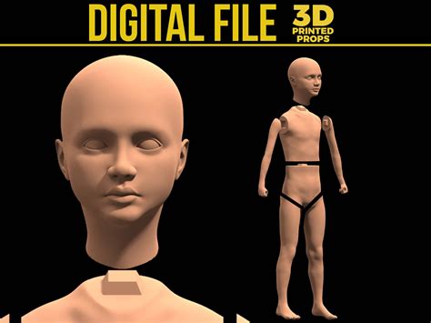 Megan Life-Size Doll - M3gan - 3D PRINTED PROPS