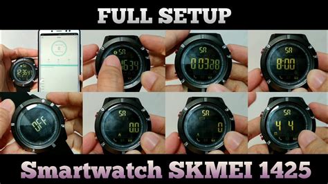 Cara Mengatur Jam SKMEI 1425 SMARTWATCH - Sinkronisasi Bluetooth - FULL ...