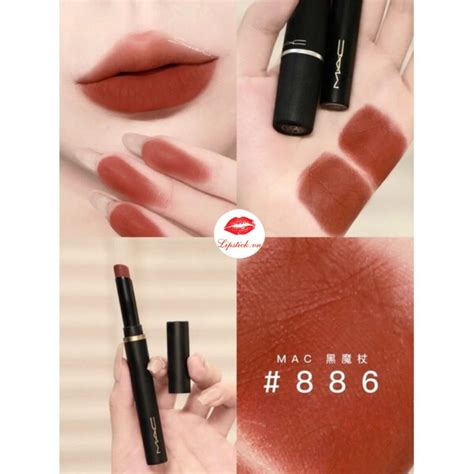 Son MAC 886 Marrakesh Mere Màu Đỏ Nâu Mới Nhất | Lipstick.vn