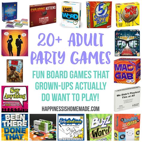 10 Awesome Minute to Win It Party Games - Happiness is Homemade | Adult