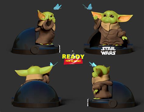 ArtStation - Baby Yoda - Fan art | Resources