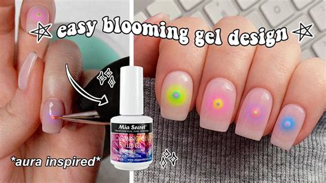 EASY DIY *BLOOMING GEL* AURA NAILS AT HOME (TUTORIAL) | The Beauty ...