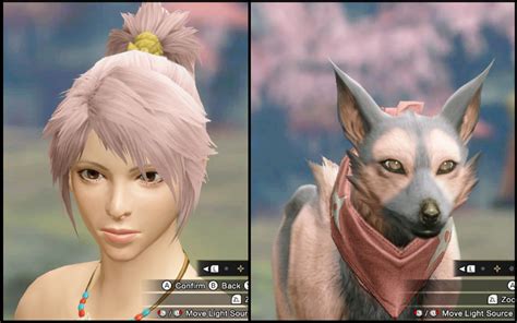 Attached image showing two of my Monster Hunter Rise characters from in ...