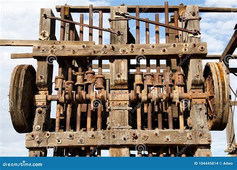 historic agnew stamp mill stock photo image  stamp