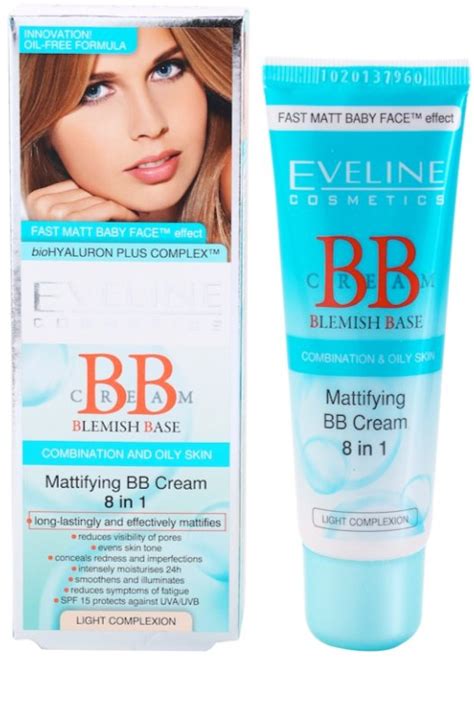 EVELINE COSMETICS BB CREAM crema BB matificante 8 en 1 | notino.es