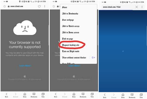 Apple blocks android from using the icloud website : r/assholedesign