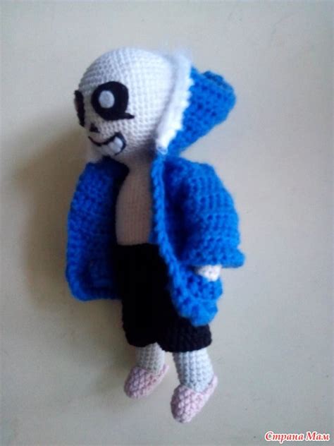 . Игрушка Санс из игры Андертейл (Sans Undertale) для Алёшки - Вязание ...