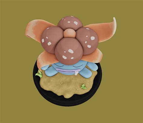 Gloom - Pokemon 3D Model by Wsonuchiha3D