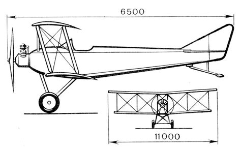 Biplane Drawing at PaintingValley.com | Explore collection of Biplane ...