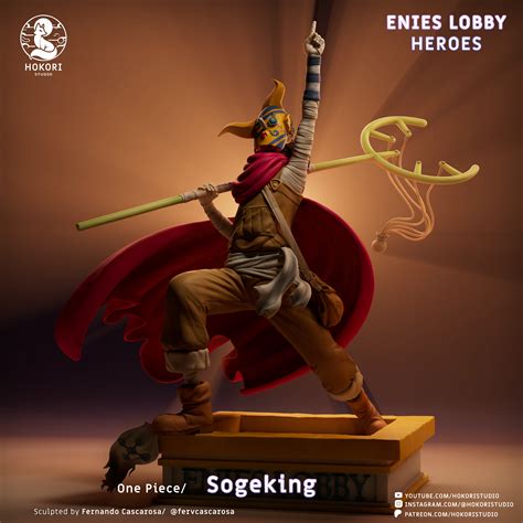 🎨 SOGEKING - ONE PIECE- FULL SIZE・Archivo 3D para Impresión 3D・Cults
