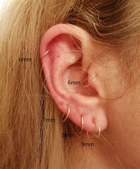 Helix Cartilage Hoop Earring (single) - Willow and Stag