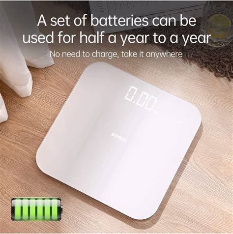 Bomidi W1 Smart Body Weight Scaling LED Digital Scale, With High ...