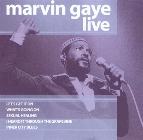 Marvin Gaye - Live (2005, CD) | Discogs