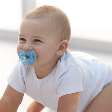 Chicco PhysioForma® One-Piece Silicone Pacifier, 4pk, 0-6 Months - Blue