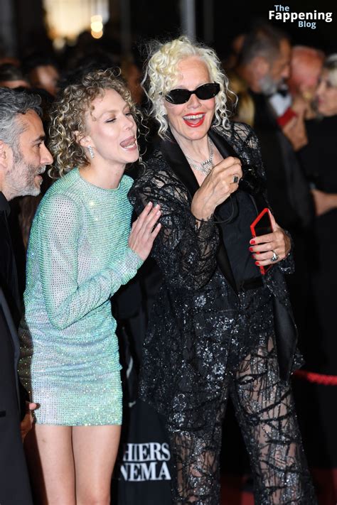 Penelope Mitchell Looks Sexy in a See-Through Dress at the 77th Annual