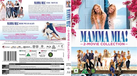 COVERS.BOX.SK ::: Mamma Mia - 2-Movie Collection - Nordic - Blu-Ray ...