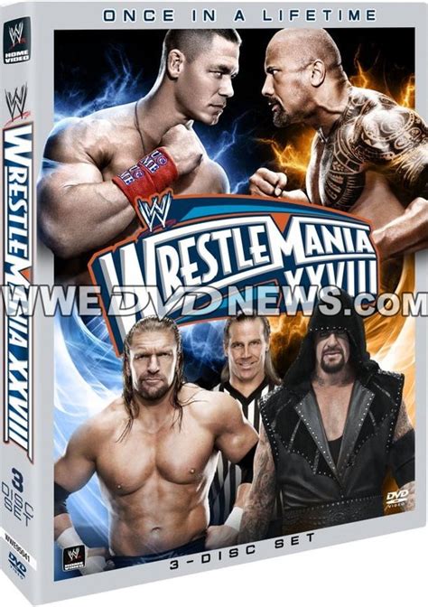 EXCLUSIVE: WWE WrestleMania 28 (XXVIII) DVD & Blu-ray Covers [HQ ...