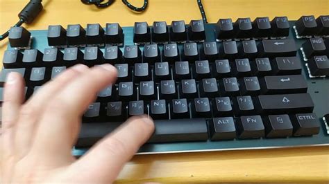 Gembird KB-G540L Wired 87-key RGB mechanical keyboard #1 - YouTube
