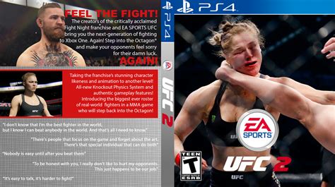 EA Sports UFC 2 Cover PS4 by monoheel on DeviantArt