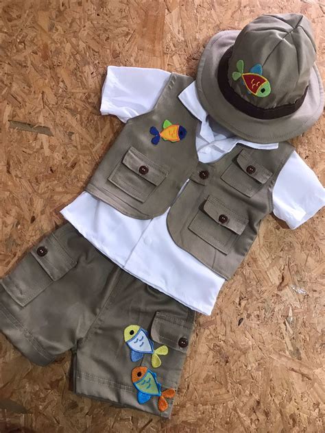 Roupa De Pescador Infantil - Fantasia De Pescador Infantil - RETOEDU