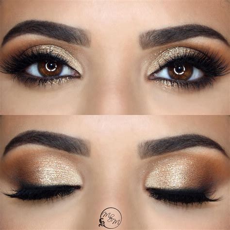 Gold Eye Makeup