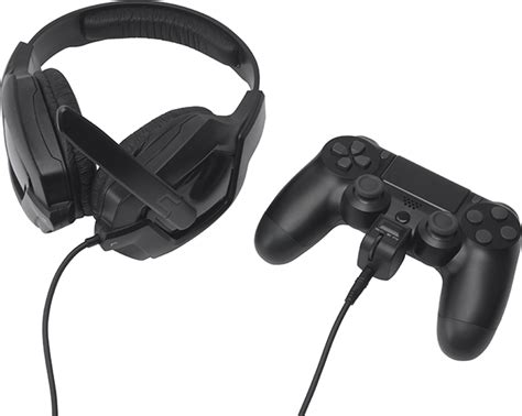 DUALSHOCK 4に取り付けてヘッドフォン出力音量調整とマイクミュート切り換えを可能にするアナログアダプターが発売