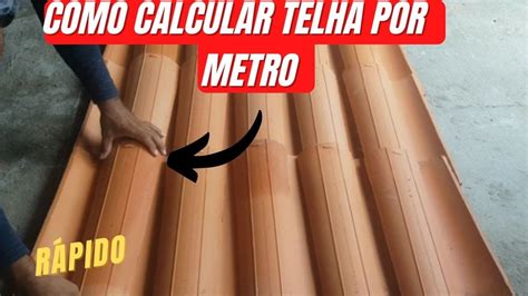 Quantas telhas pega em um metro quadrado - YouTube