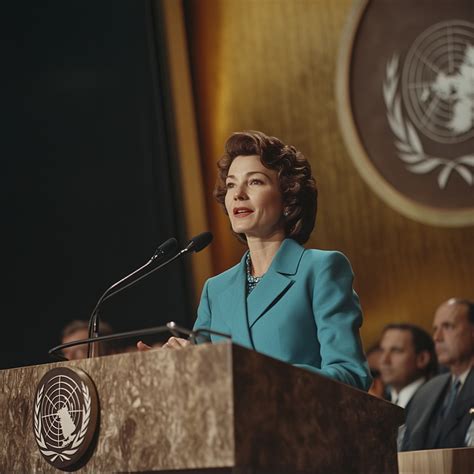 woman giving speech image woman speech united nations