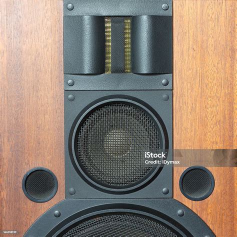 Loud Speaker System Details Stock Photo - Download Image Now - Abstract ...