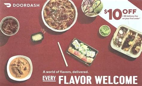 DoorDash $10 Off + Free Delivery Coupon - Expires 06/21/2023 : r ...