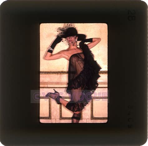 MONIQUE ST. PIERRE Playboy 1984 Original Stan Malinowski 35mm Slide P13