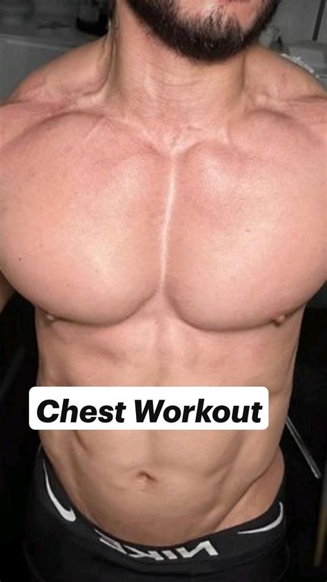 Chest Workout | Chest workout, Chest workout for men, Gym workouts for men