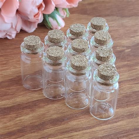Mini Glass Bottle - Etsy