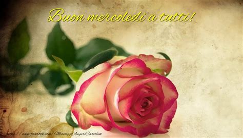 Buon mercoledi a tutti! - messaggiauguricartoline.com