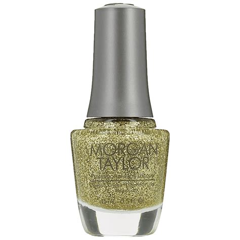 Morgan Taylor Nail Polish Glitter And Gold 15ml | Nail Polish Direct