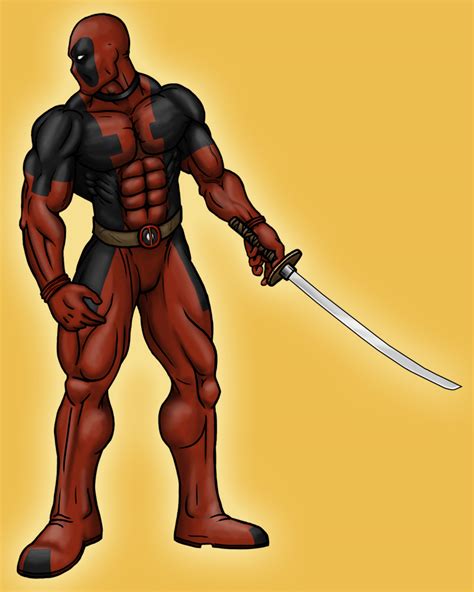 Deadpool + katana by Gungalei on deviantART